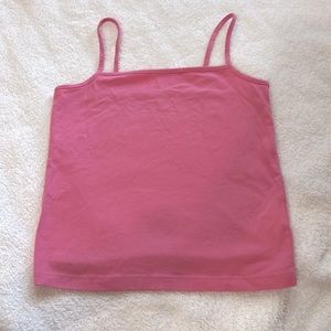 Plain pink cami from target